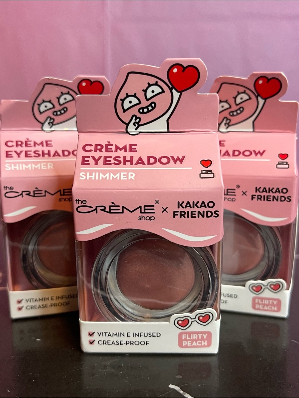 Flirty Peach Shimmer Crème Eyeshadow